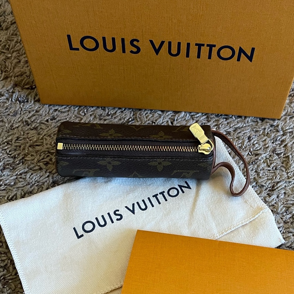 Louis Vuitton Monogram Etui 3 Balles Golf